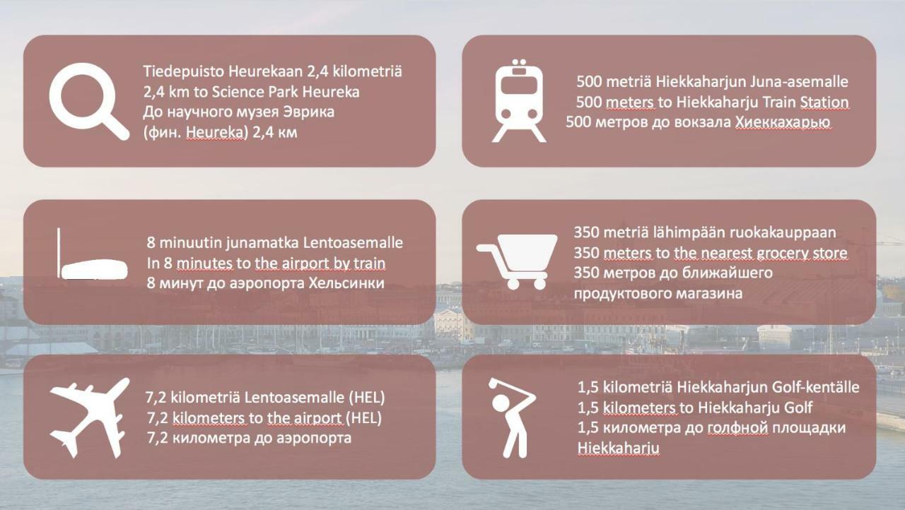 Spot Apartments Hiekkaharju 반타 외부 사진